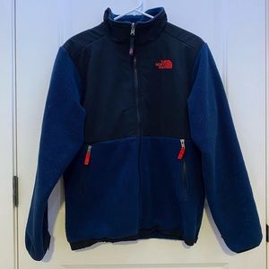 North face zip up jacket